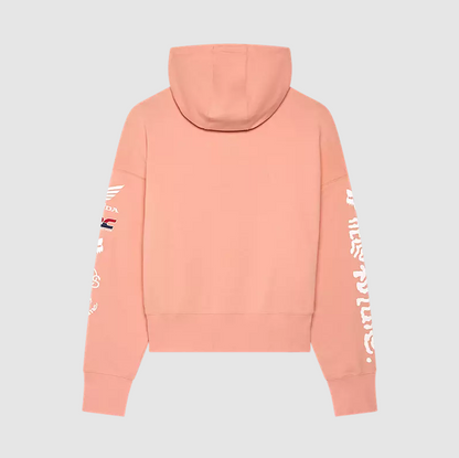 FOX RACING WOMENS FOX X HONDA OVERSIZED PULLOVER HOODIE