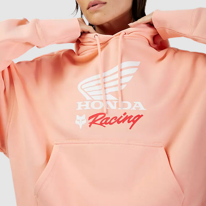 FOX RACING WOMENS FOX X HONDA OVERSIZED PULLOVER HOODIE