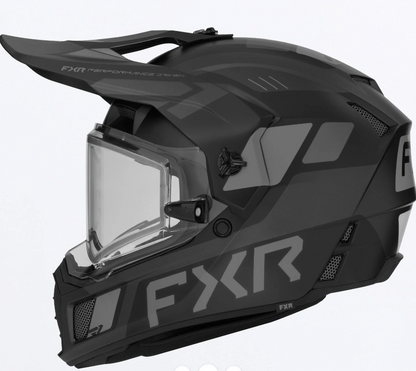 FXR RACING CLUTCH X HELMET W/ ELECTRIC SHIELD 26