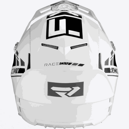 FXR RACING Clutch CX Pro Helmet 23 white motocross helmet with advanced ventilation and MIPS protection system