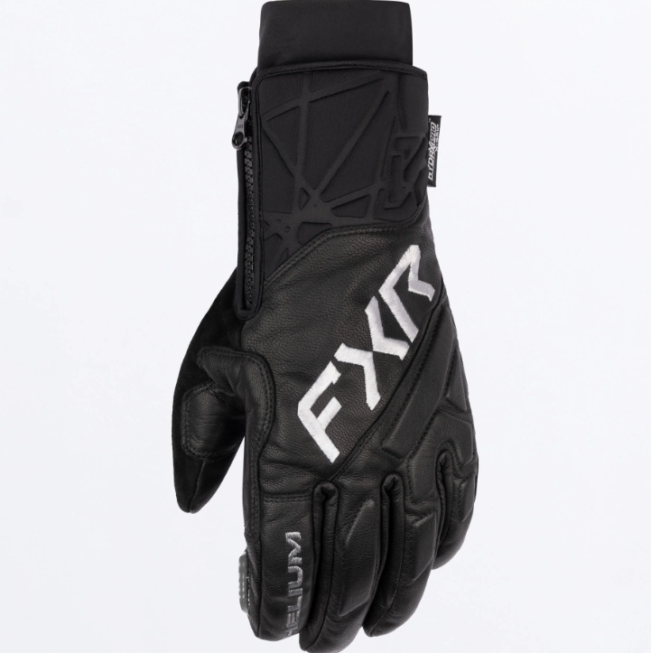 FXR RACING MENS HELIUM LEATHER SHORT CUFF GLOVE 26