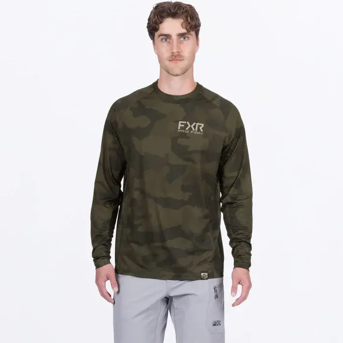 FXR RACING MEN'S BIG TREBLE AIR UPF LONGSLEEVE