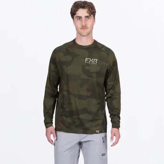 FXR RACING MEN'S BIG TREBLE AIR UPF LONGSLEEVE