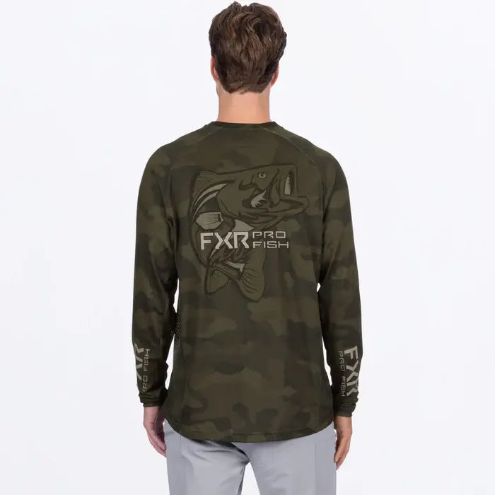 FXR RACING MEN'S BIG TREBLE AIR UPF LONGSLEEVE