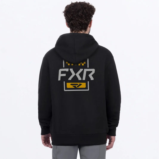 FXR RACING MEN'S MITERED COTTON PULLOVER HOODIE 27