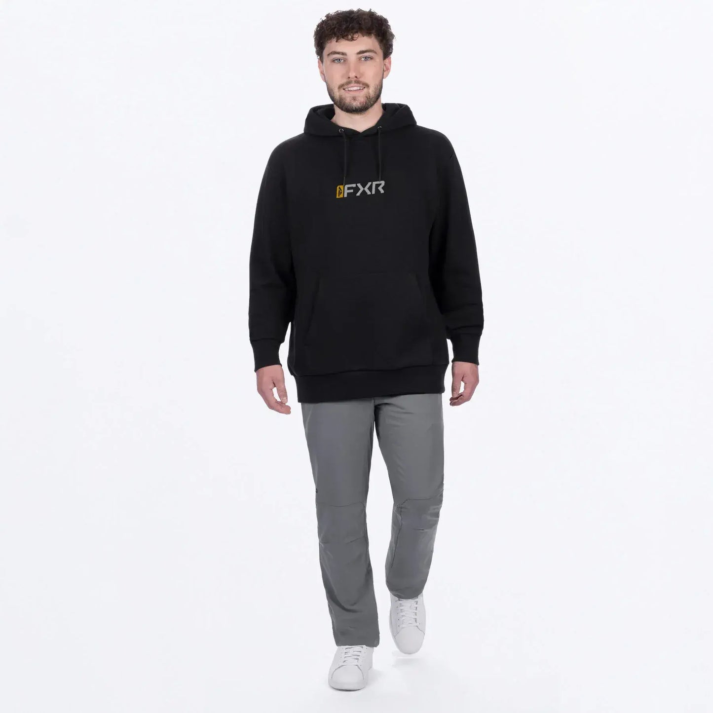 FXR RACING MEN'S MITERED COTTON PULLOVER HOODIE 27