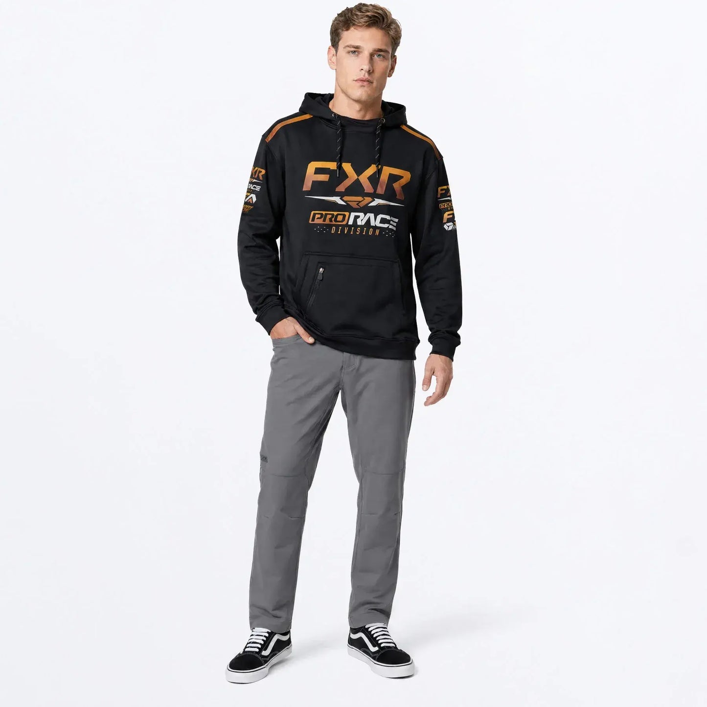 FXR RACING MEN'S RACE DIVISION TECH PULLOVER HOODIE 27