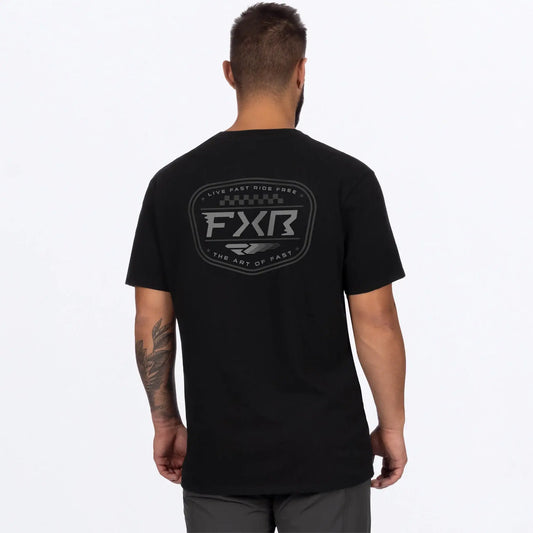 FXR RACING MEN'S RACE PLATE PREMIUM T-SHIRT 26