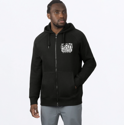 FXR RACING Unisex Gladiator Hoodie 24-Black/White-XL