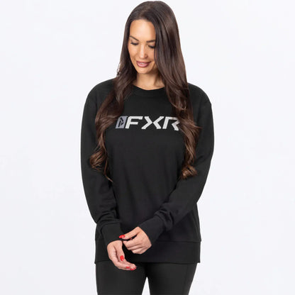 FXR RACING WOMEN'S MITERED COTTON CREWNECK SWEATSHIRT 27