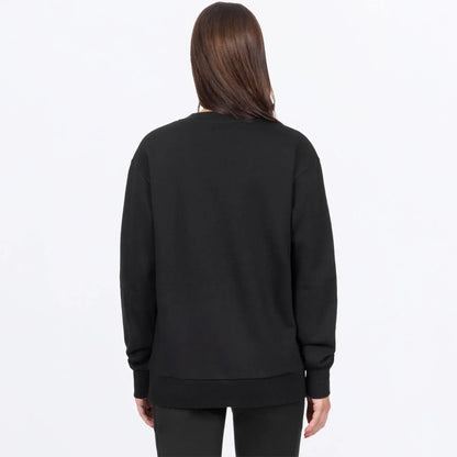 FXR RACING WOMEN'S MITERED COTTON CREWNECK SWEATSHIRT 27
