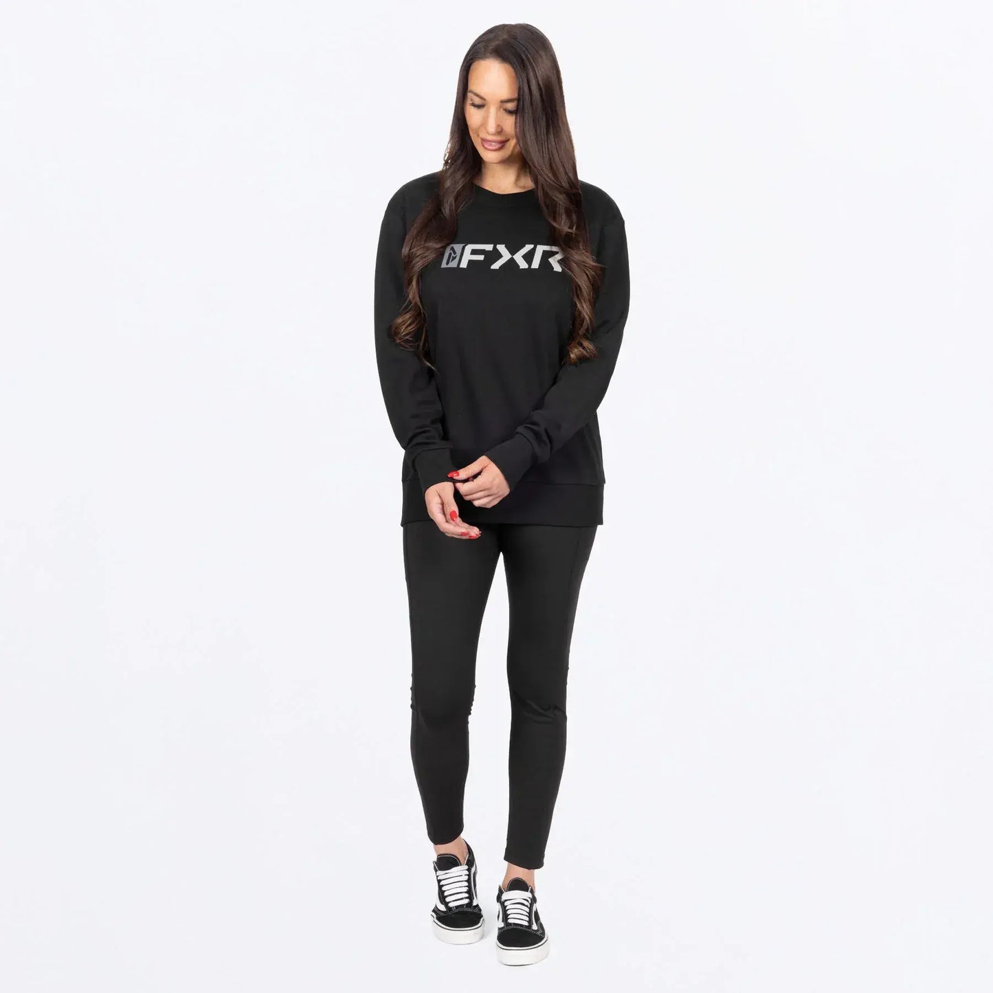 FXR RACING WOMEN'S MITERED COTTON CREWNECK SWEATSHIRT 27