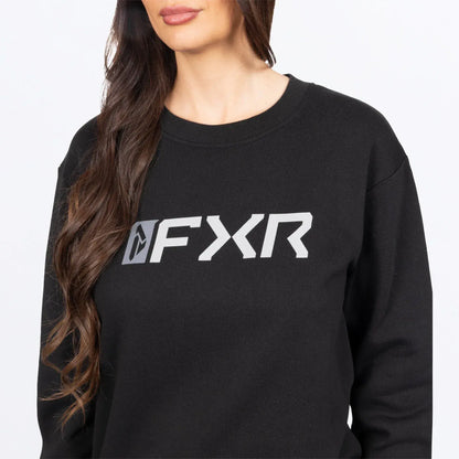 FXR RACING WOMEN'S MITERED COTTON CREWNECK SWEATSHIRT 27