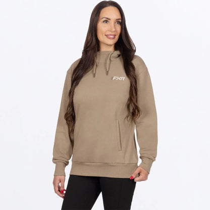 FXR RACING WOMEN'S MITERED COTTON PULLOVER HOODIE 27