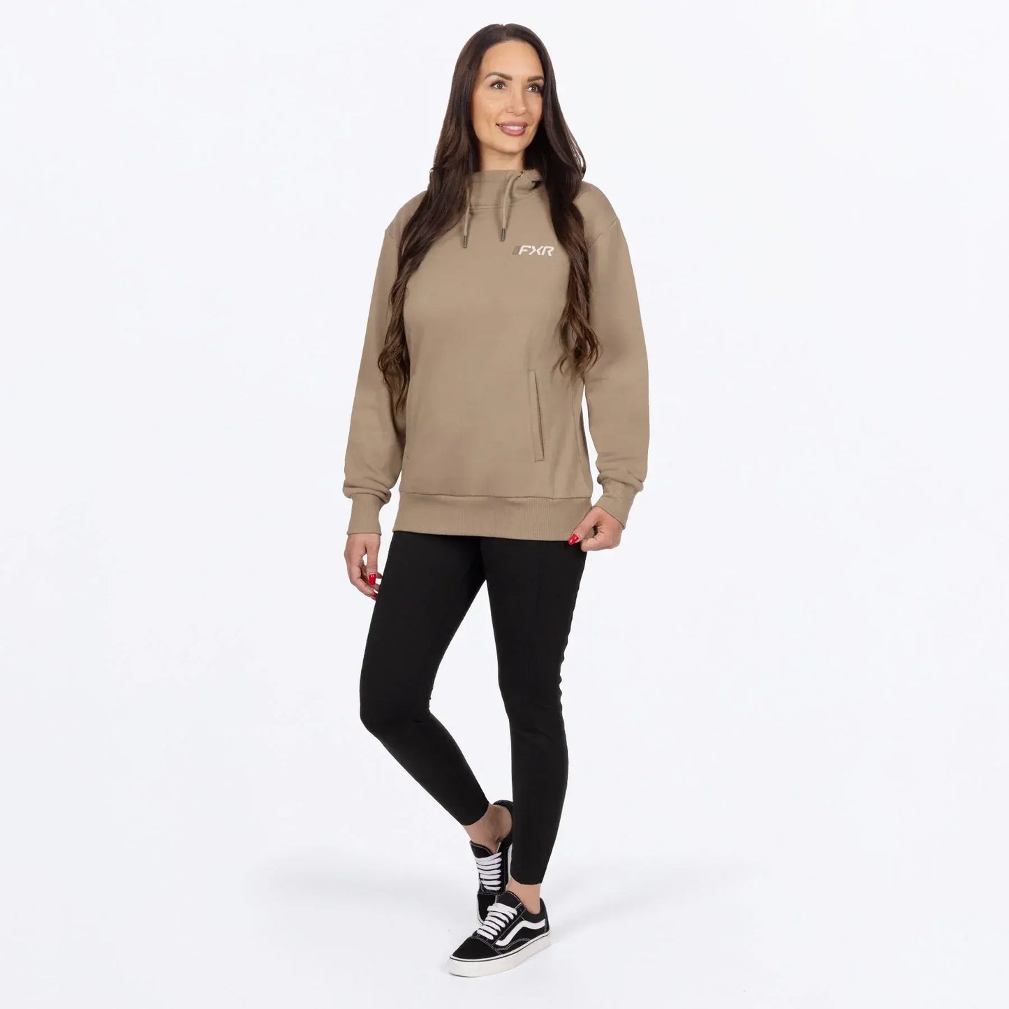 FXR RACING WOMEN'S MITERED COTTON PULLOVER HOODIE 27