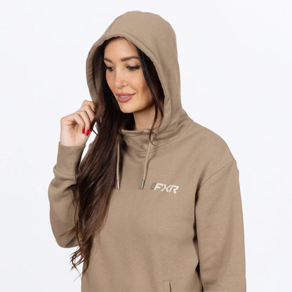 FXR RACING WOMEN'S MITERED COTTON PULLOVER HOODIE 27