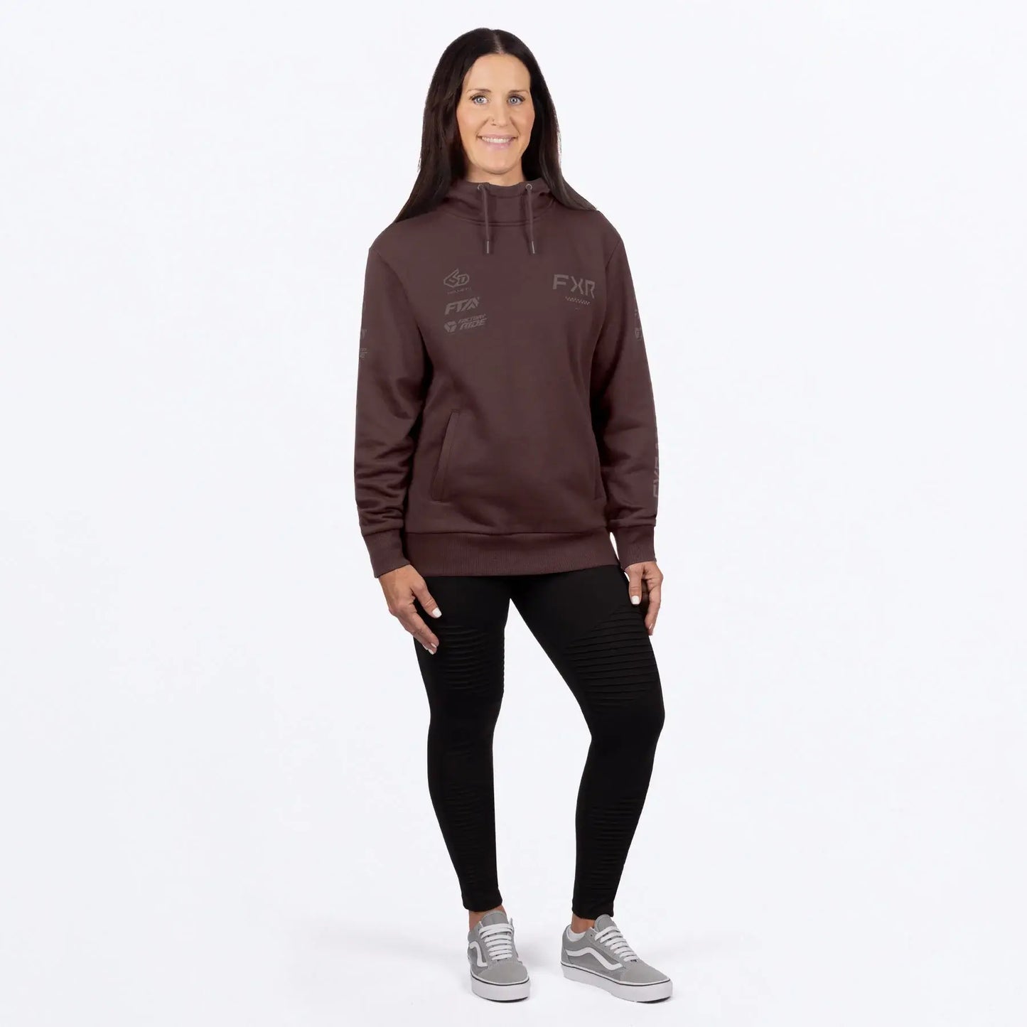 FXR RACING WOMEN'S STACK COTTON PULLOVER HOODIE