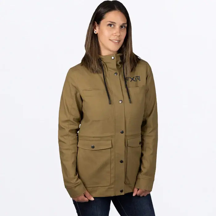 FXR RACING WOMEN'S IVY CANVAS JACKET 22