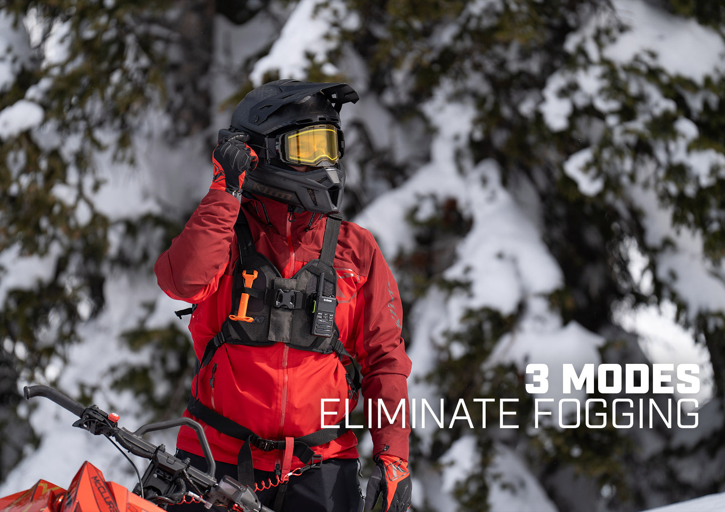 KLIM EDGE E-FIRE HEATED GOGGLE