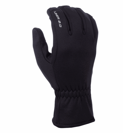 KLIM GLOVE LINER 2.0 black Polartec Power Stretch glove liner with touchscreen fingertips