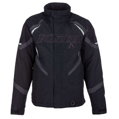 KLIM KEWEENAW JACKET, durable black trail jacket with reflective material, 3-in-1 insulation, GORE-TEX shell, adjustable features, and multiple pockets.