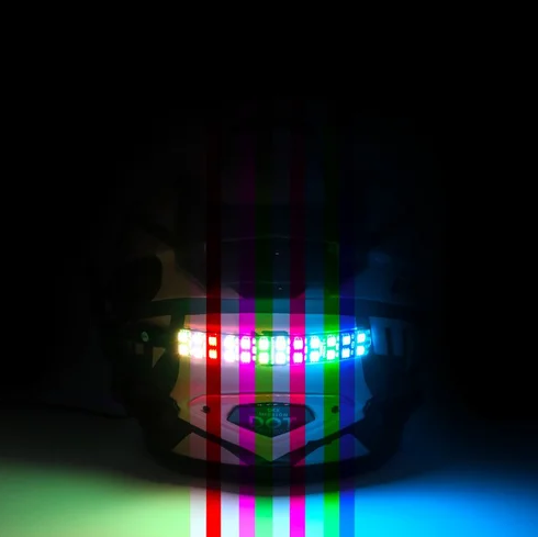 LJE BLIZZARD BUSTER COLOR SELECTABLE HELMET SAFTEY LIGHT KIT