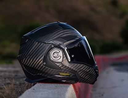 LS2 ADVANT X CARBON SOLID MODULAR HELMET W/SUNSHIELD