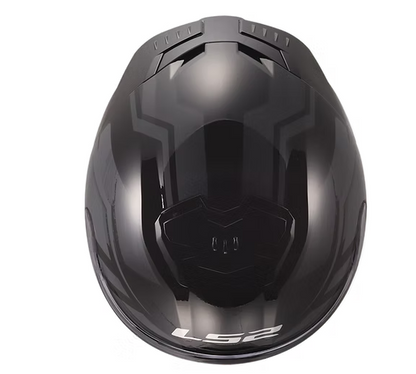 LS2 STREAM II FURY FULL FACE MOTORCYCLE HELMET W/SUNSHIELD