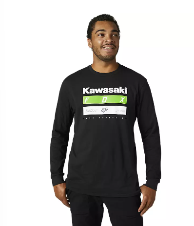 FOX RACING KAWI STRIPES LS PREMIUM TEE