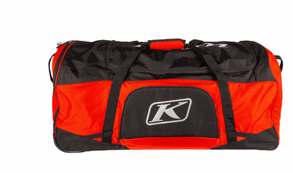 KLIM Team Gear Bag with multiple compartments and rollers for easy transport.