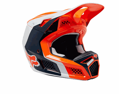 FOX RACING V3 RS motocross helmet with MIPS protection and magnetic visor release system