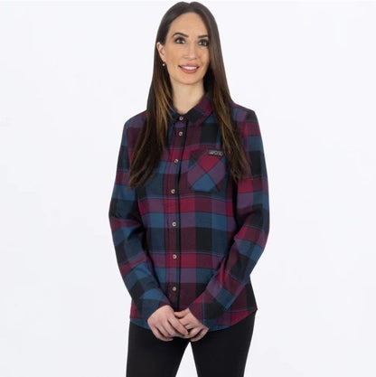 FXR WOMEN'S TIMBER FLANNEL SHIRT 23