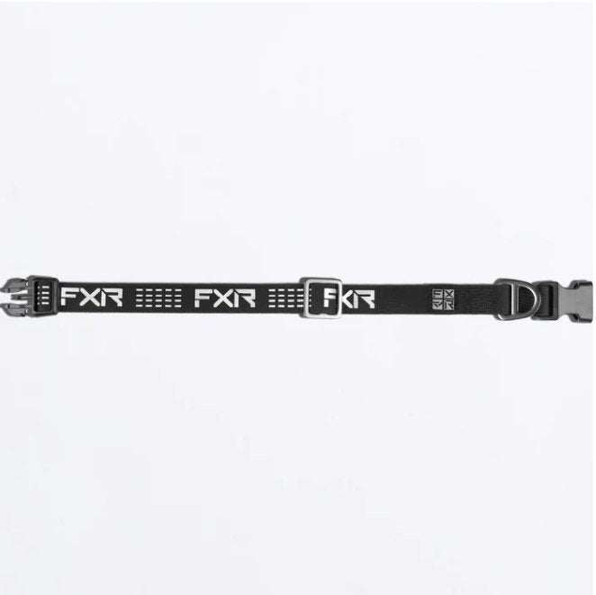 FXR RACING DOG COLLAR 24 with durable nylon, reflective print, and adjustable size.
