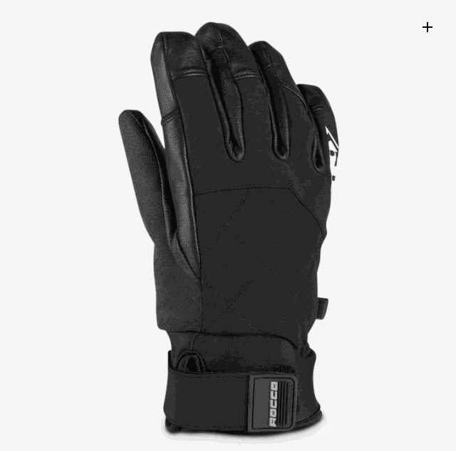 509 Youth Rocco Insulated Glove in black with waterproof protection and Thinsulate insulation
