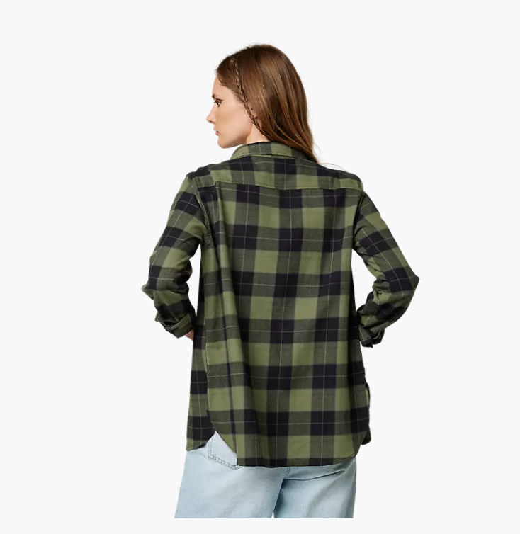 FOX RACING Womens Pines Flannel Shirt