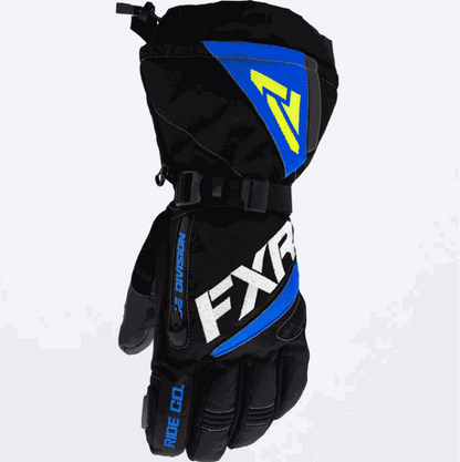 FXR RACING MEN'S FUEL GLOVE 22DETAILS &amp; SPECS



WARMTH RATING MAX







• Thinsulate® 300g back of hand/250g palm and forchettes• Durable nylon shell construction• Reinforced goat leather pGloves