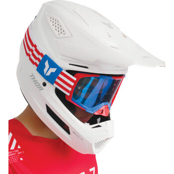 Patriot - Red/White/Blue - Blue Mirror Lens