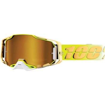 100% Armega Goggle with ULTRA HD lens and quick-release system.