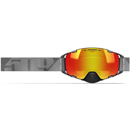 509 Aviator 2.0 Goggle with red mirror lens and adjustable strap.