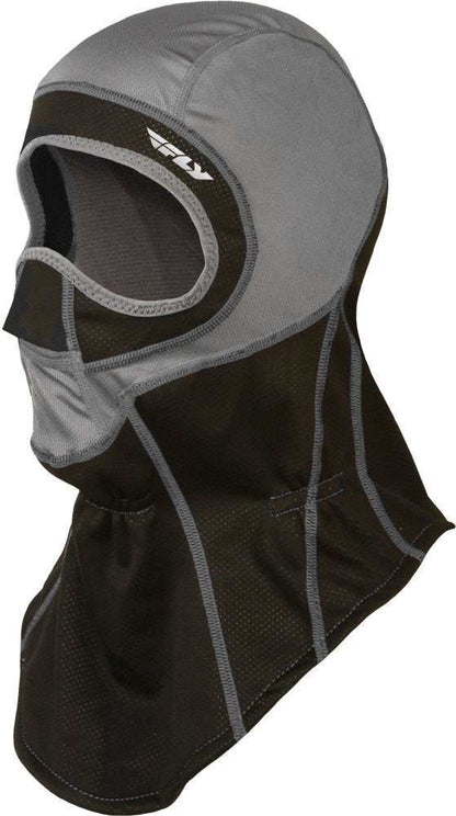 FLY RACING Ignitor Balaclava in grey and black.