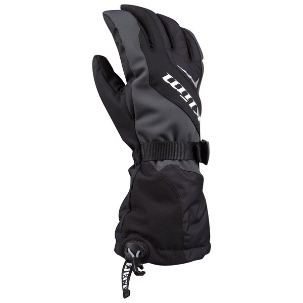 KLIM EMBER GAUNTLET GLOVE for women, featuring GORE-TEX, Thinsulate insulation, and reflective material for cold weather riding.