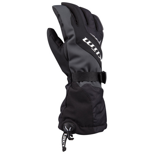 KLIM EMBER GAUNTLET GLOVE for women, featuring GORE-TEX, Thinsulate insulation, and reflective material for cold weather riding.