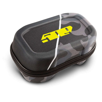 Durable 509 Goggle Hard Case with camo design for goggle and lens protection.
