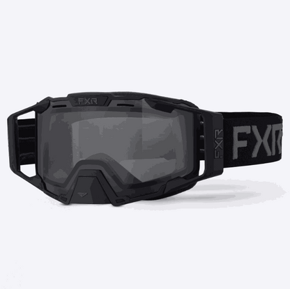 FXR Racing Combat Goggle 22 with dual-pane polycarbonate lens and anti-fog coating