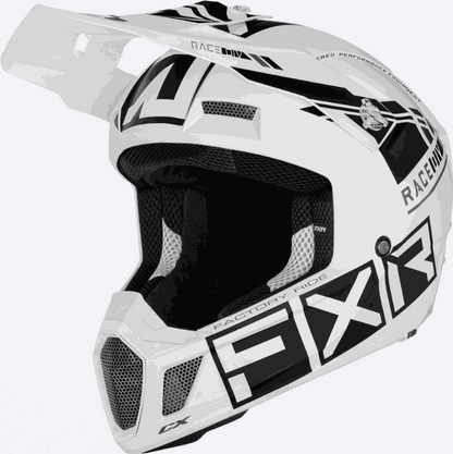 FXR RACING Clutch CX Pro lightweight motocross helmet with high-flow ventilation and MIPS protection system