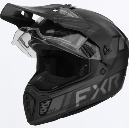 FXR RACING CLUTCH X HELMET W/ ELECTRIC SHIELD 26