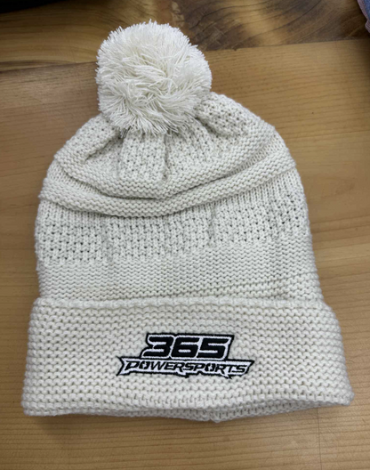 365 CABLE KNIT POM BEANIE