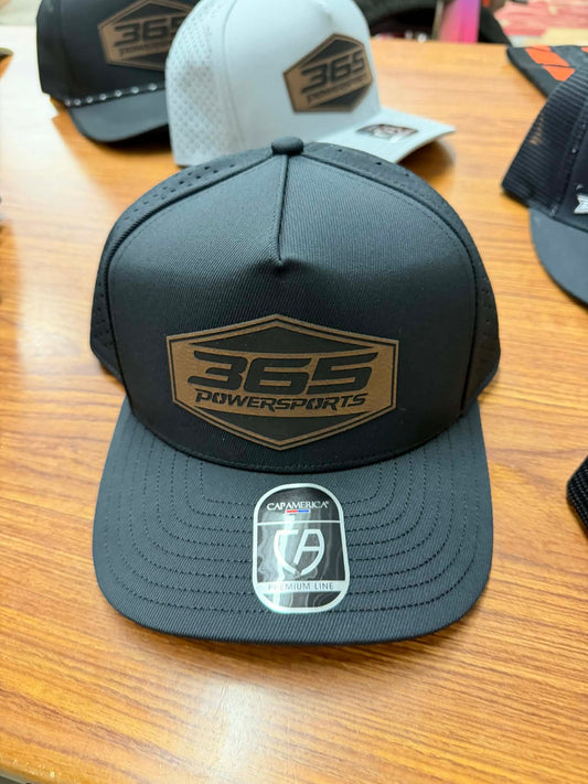 365 Perforated Hat - Leather Patch