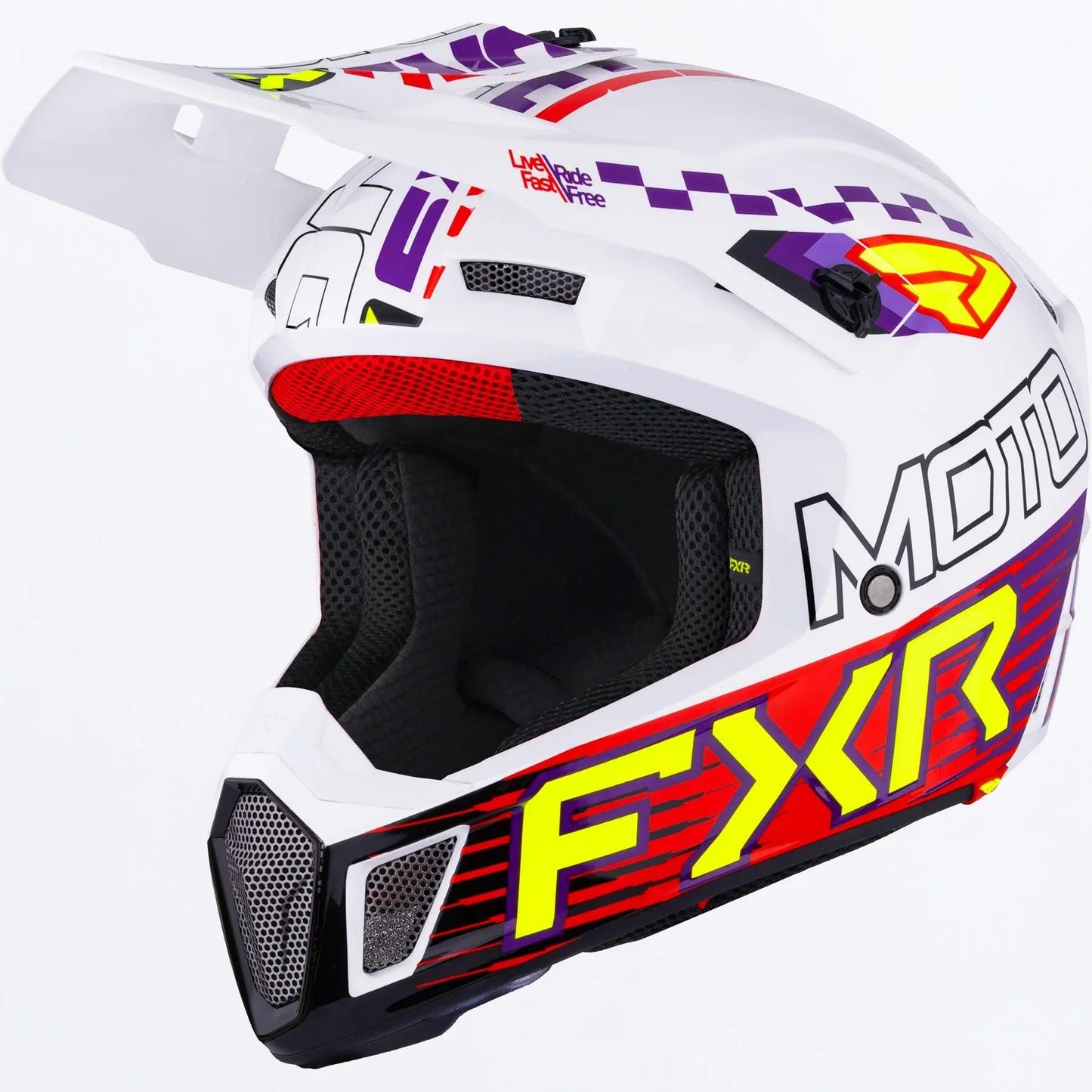 White/Purple/Red