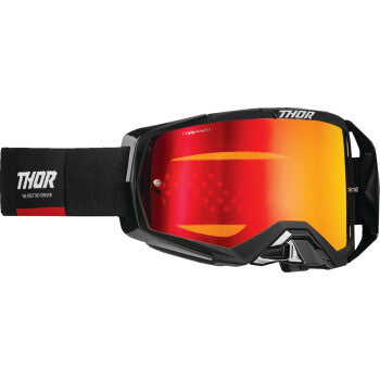 Black/Red - Iridium Mirror Lens